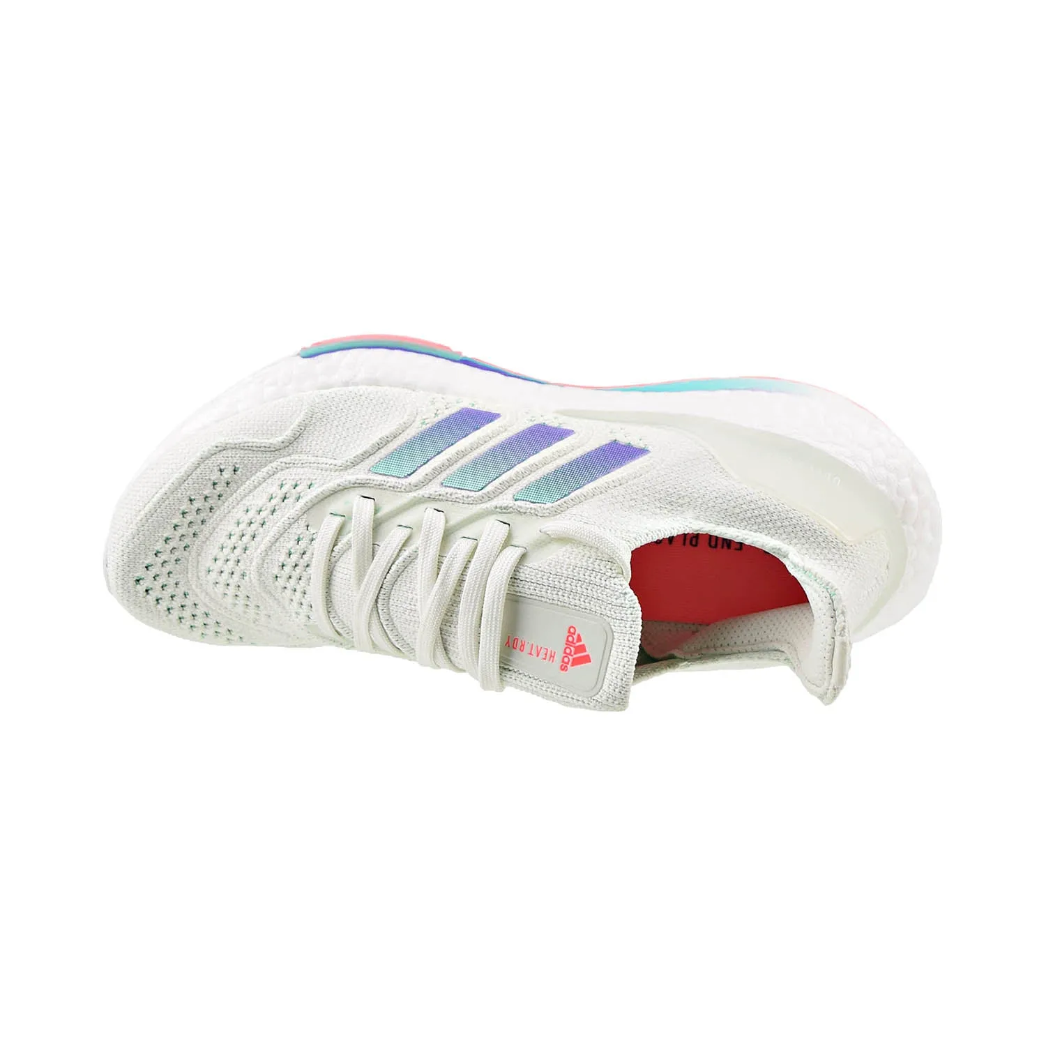 Adidas Ultraboost 22 Heat.RDY Women's Shoes White Tint-Pulse Mint-Purple Rush