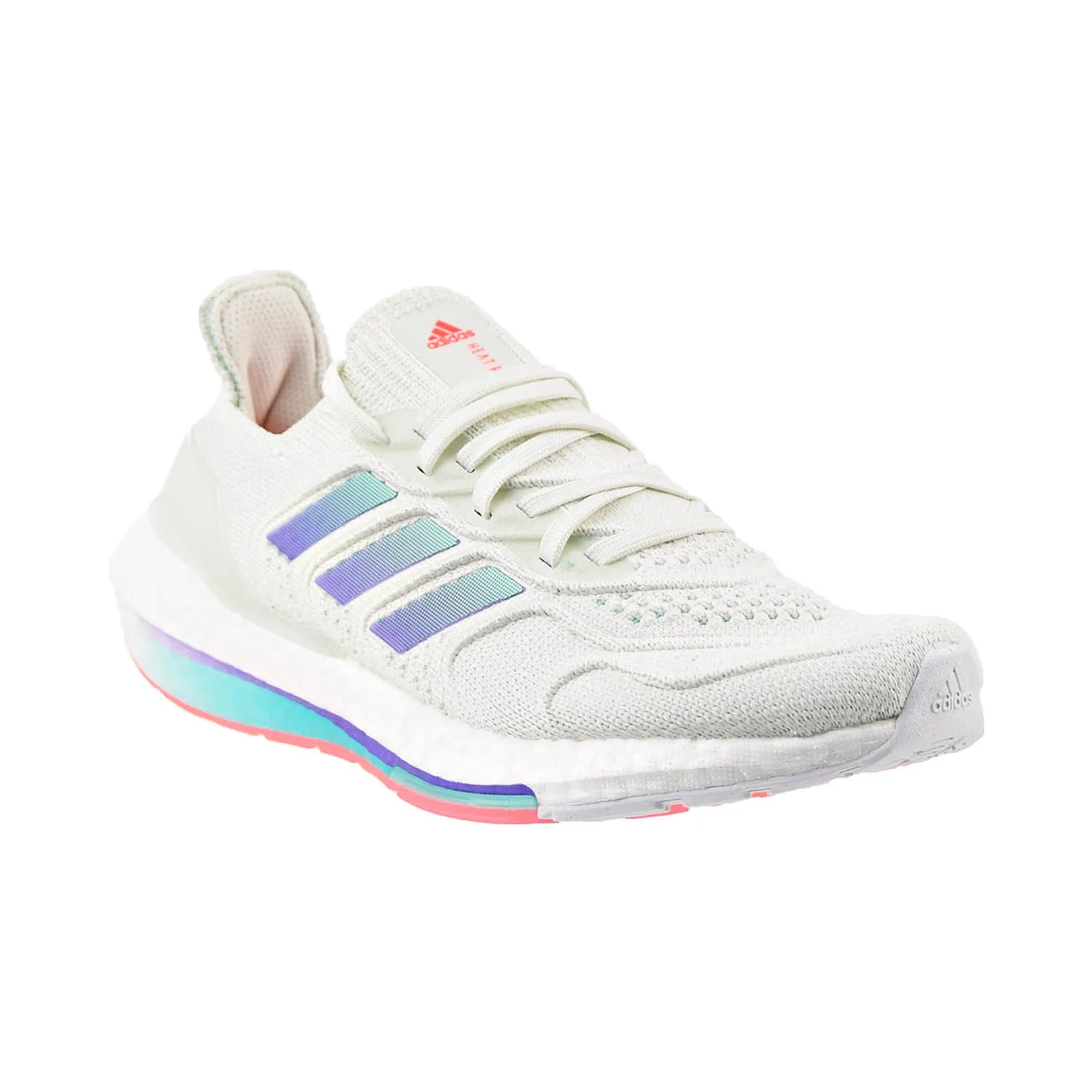 Adidas Ultraboost 22 Heat.RDY Women's Shoes White Tint-Pulse Mint-Purple Rush