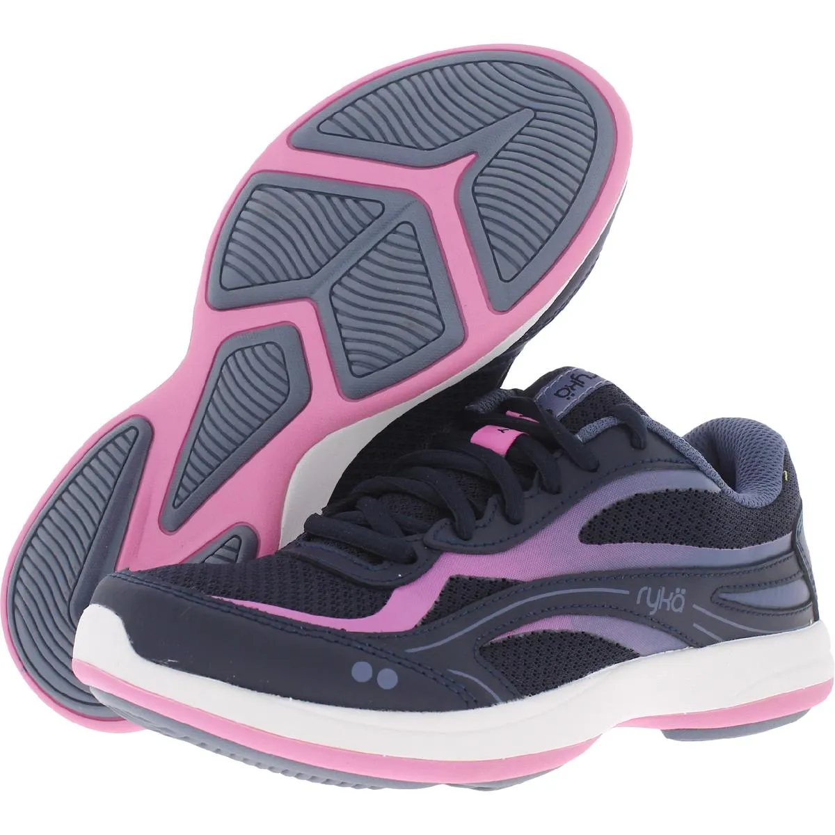 AGILITY Womens Leather Walking Athletic and Training Shoes