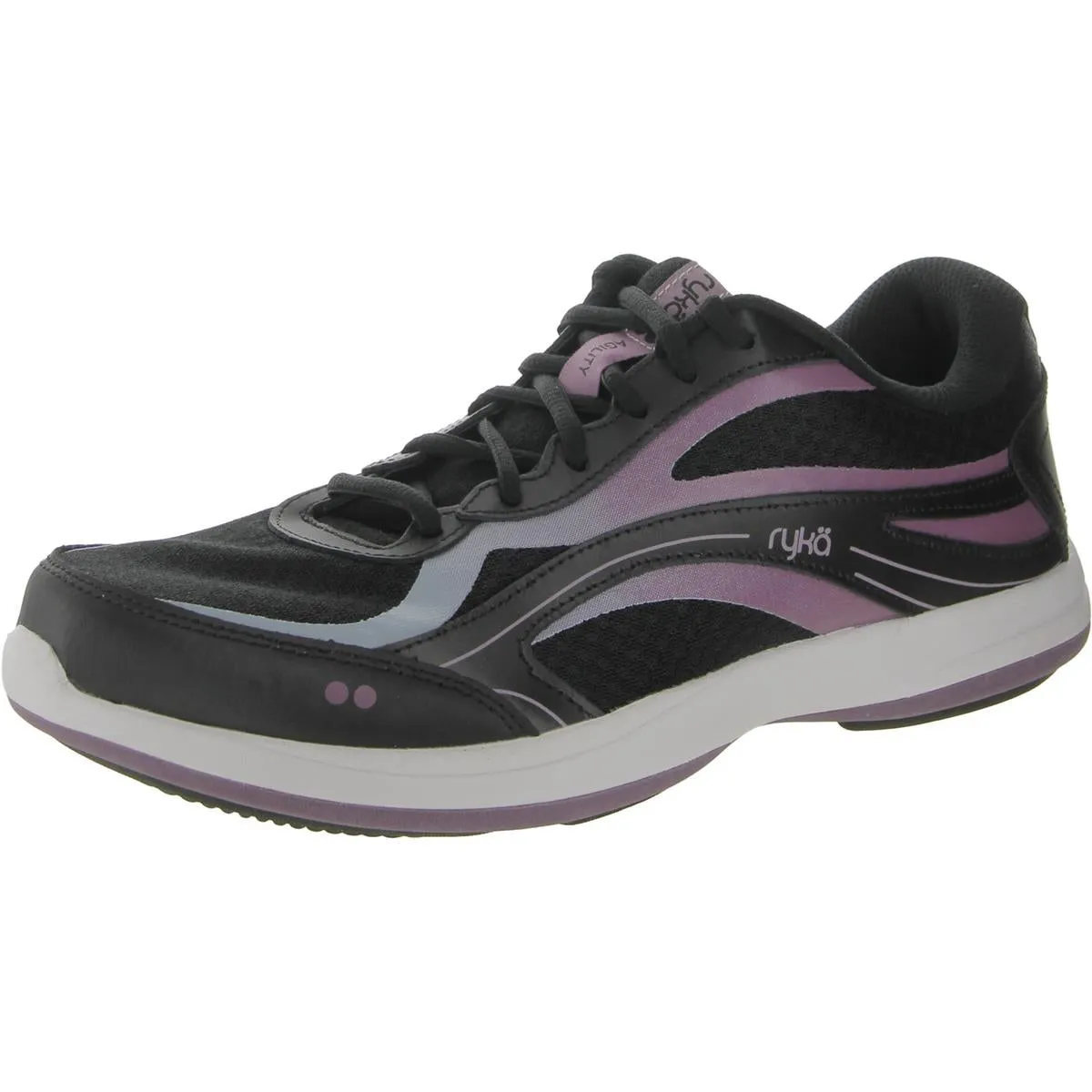 AGILITY Womens Leather Walking Athletic and Training Shoes