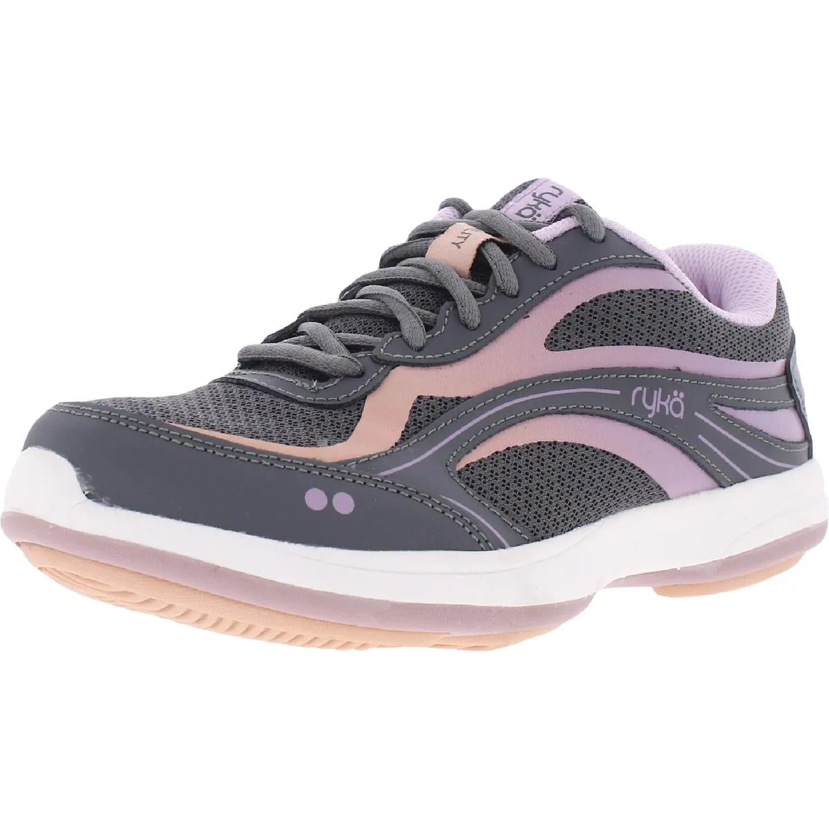 AGILITY Womens Leather Walking Athletic and Training Shoes