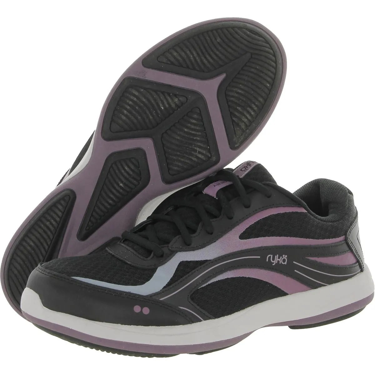 AGILITY Womens Leather Walking Athletic and Training Shoes