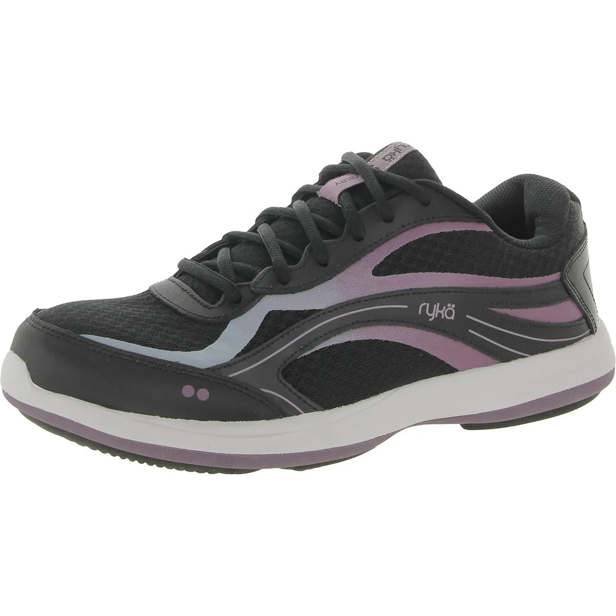 AGILITY Womens Leather Walking Athletic and Training Shoes