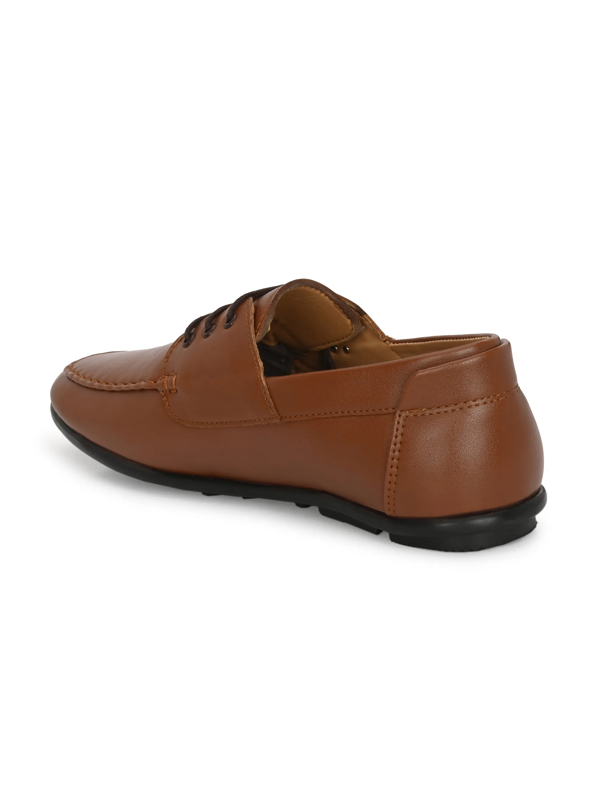 Alberto Torresi Moore Men's Tan Boat Shoes