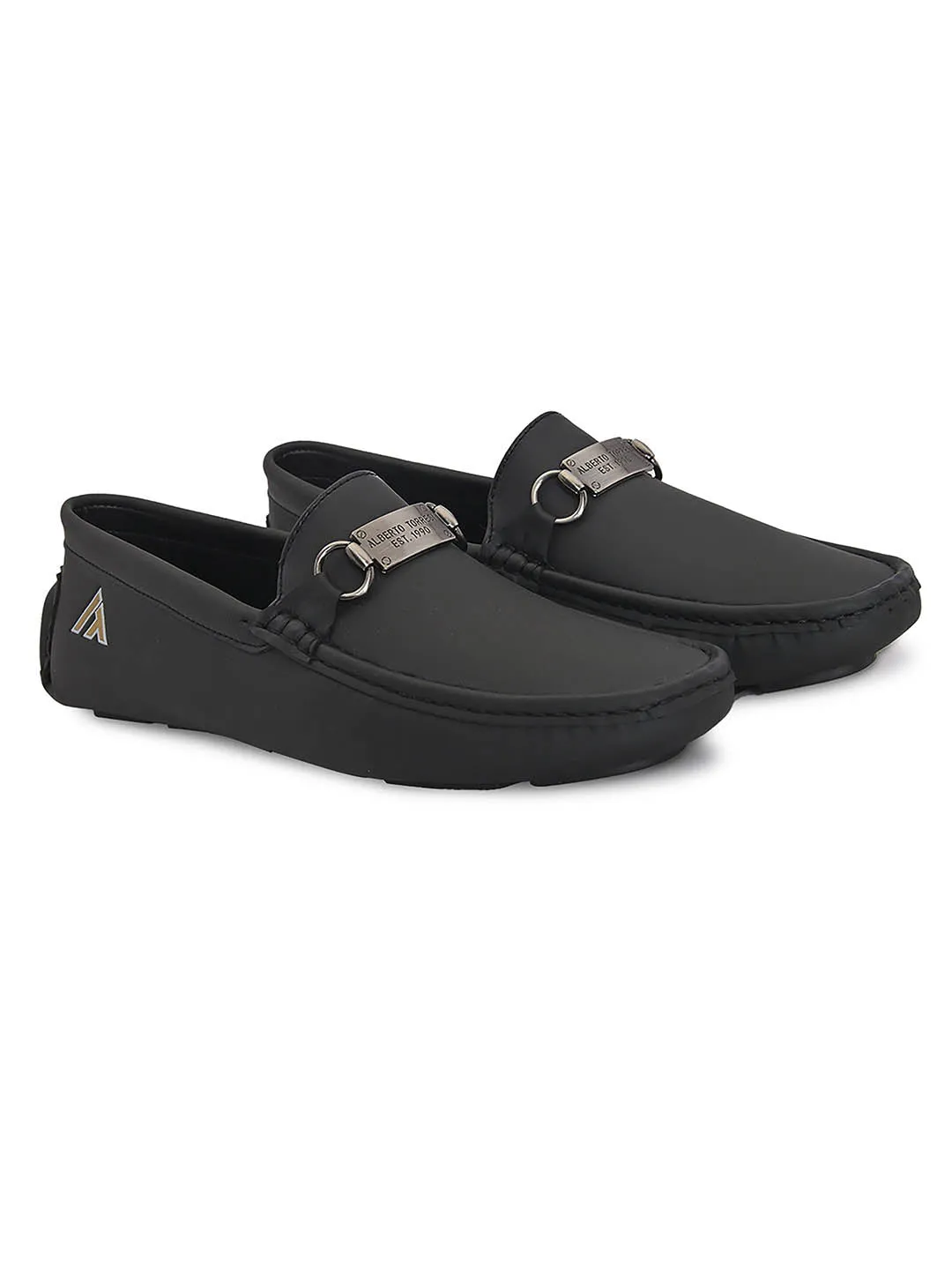 Alberto torresi Synthetic Black Casual Loafers