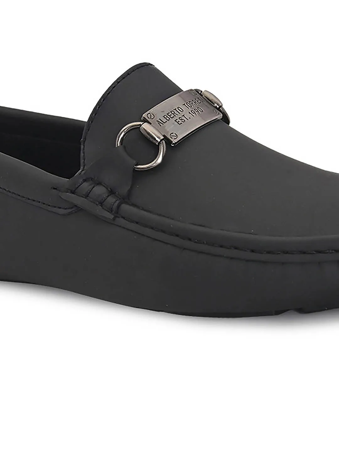 Alberto torresi Synthetic Black Casual Loafers