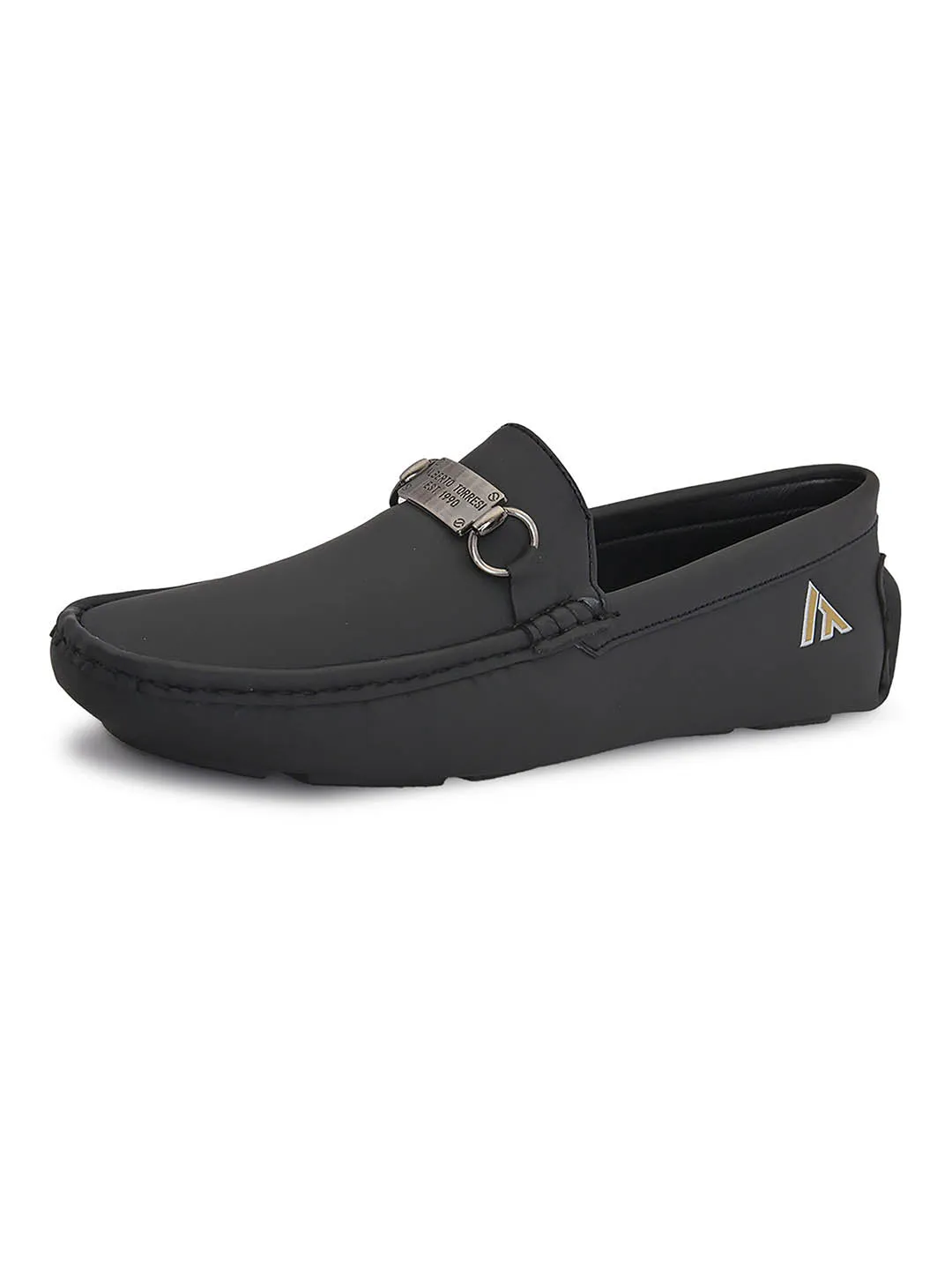 Alberto torresi Synthetic Black Casual Loafers