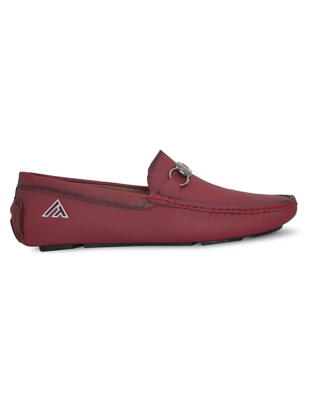 Alberto torresi Synthetic Bordo Casual Loafers