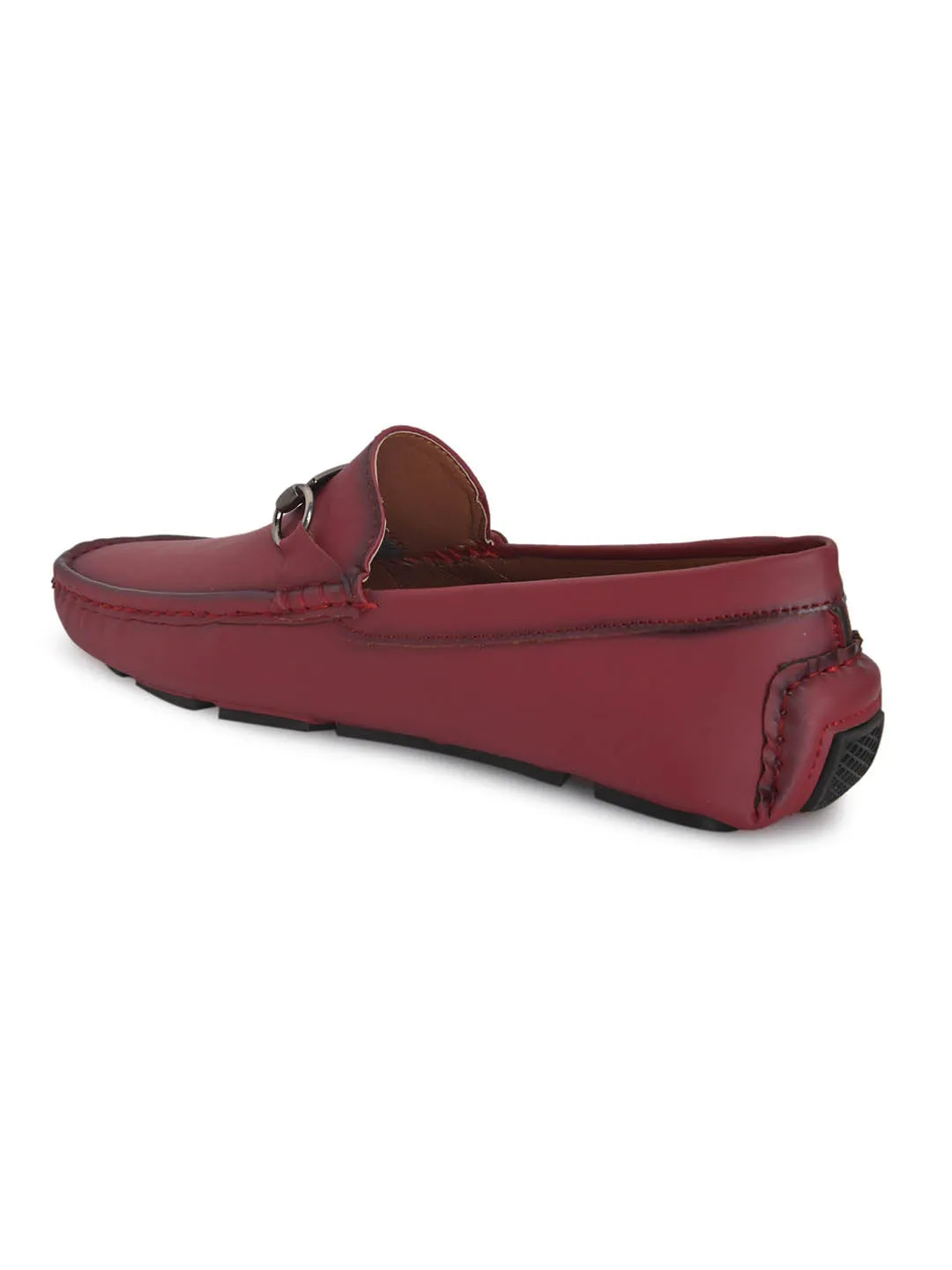 Alberto torresi Synthetic Bordo Casual Loafers