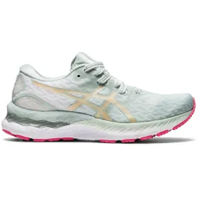 Asics Gel Nimbus 23 Sakura Womens Running Shoes - Green