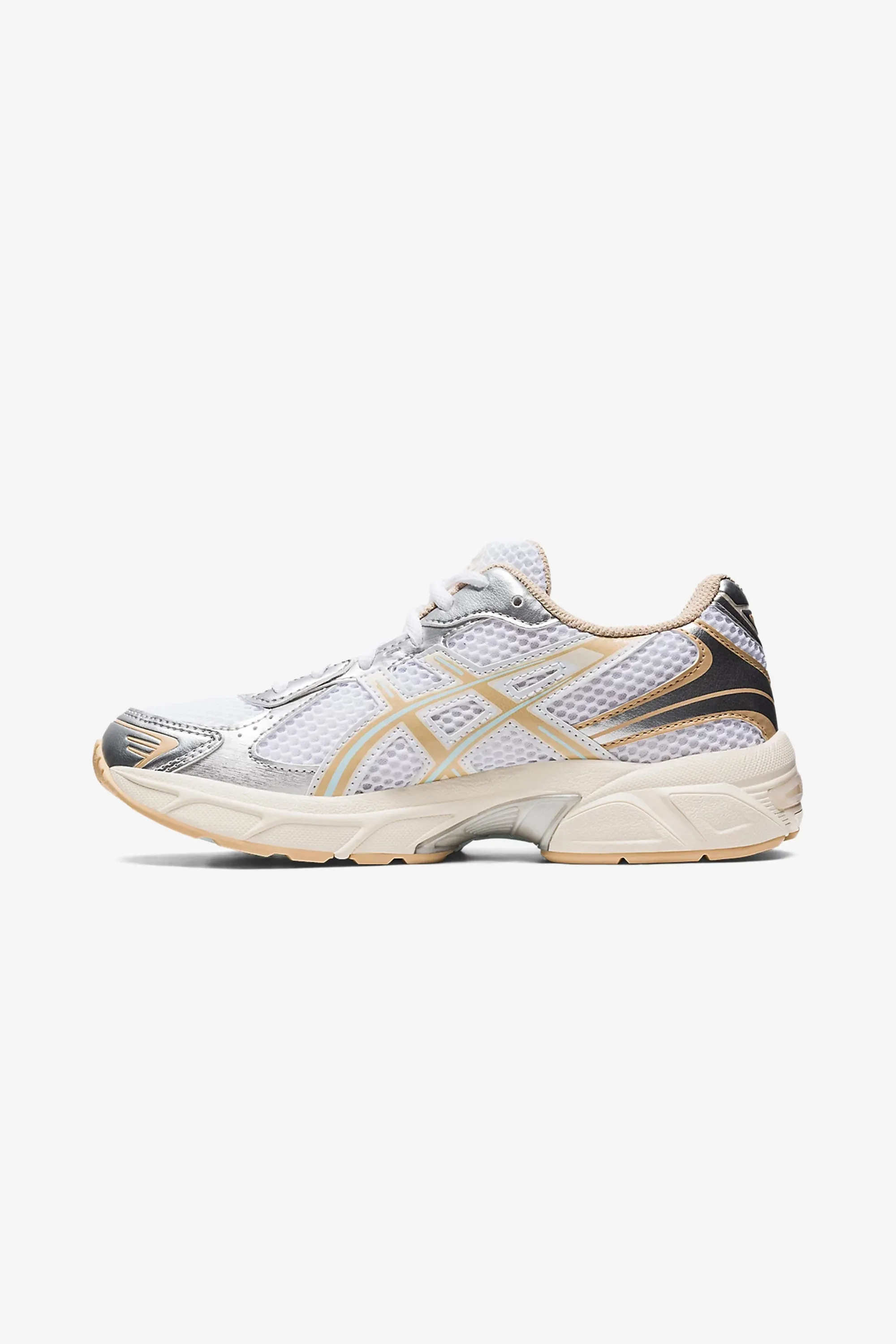 ASICS Women's Gel-1130 Sneaker in White/Dune