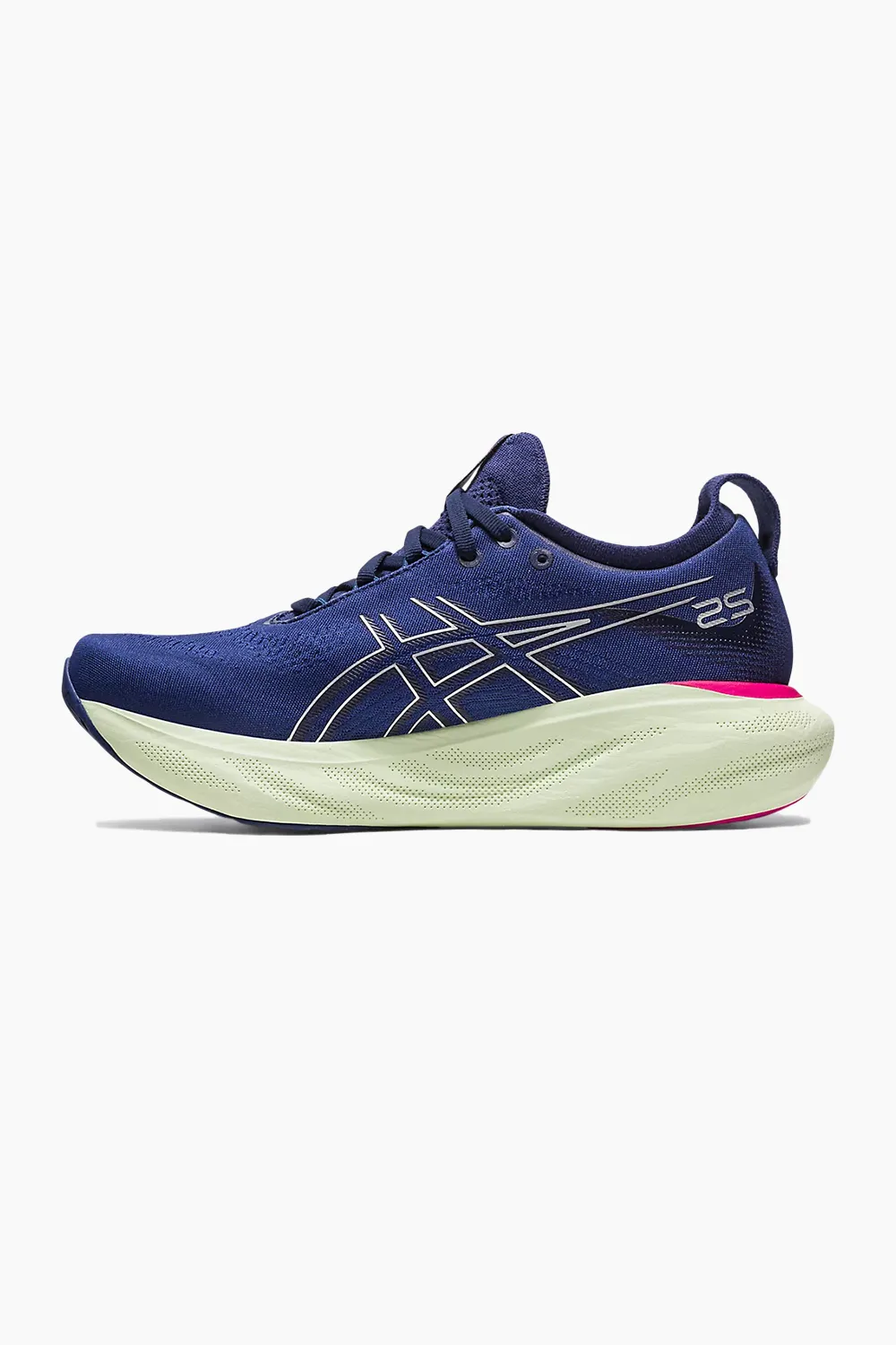 ASICS Women's Gel Nimbus 25 in Indigo Blue/Pure Silver