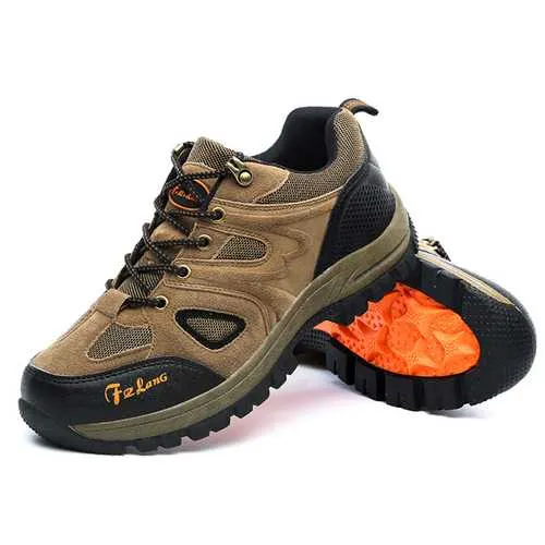 Big Size Men Sport Shoes Outdoor Running Mountaineering Shoes Casual Comfortable Shoes