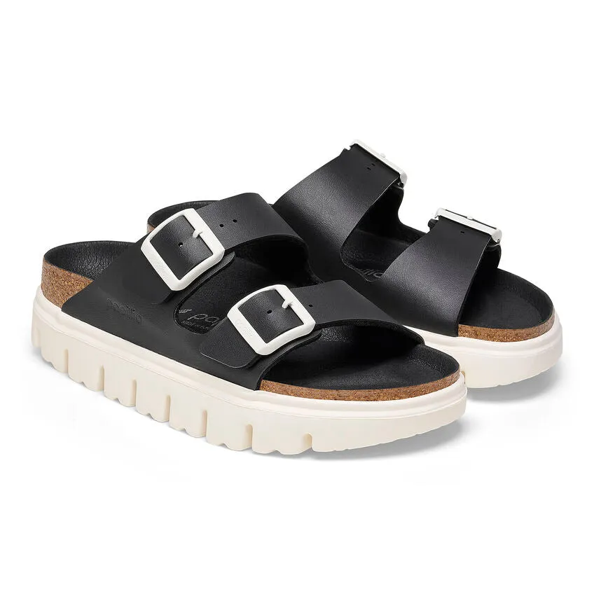 'Birkenstock' Women's Arizona Chunky Birko-Flor Sandal - Black