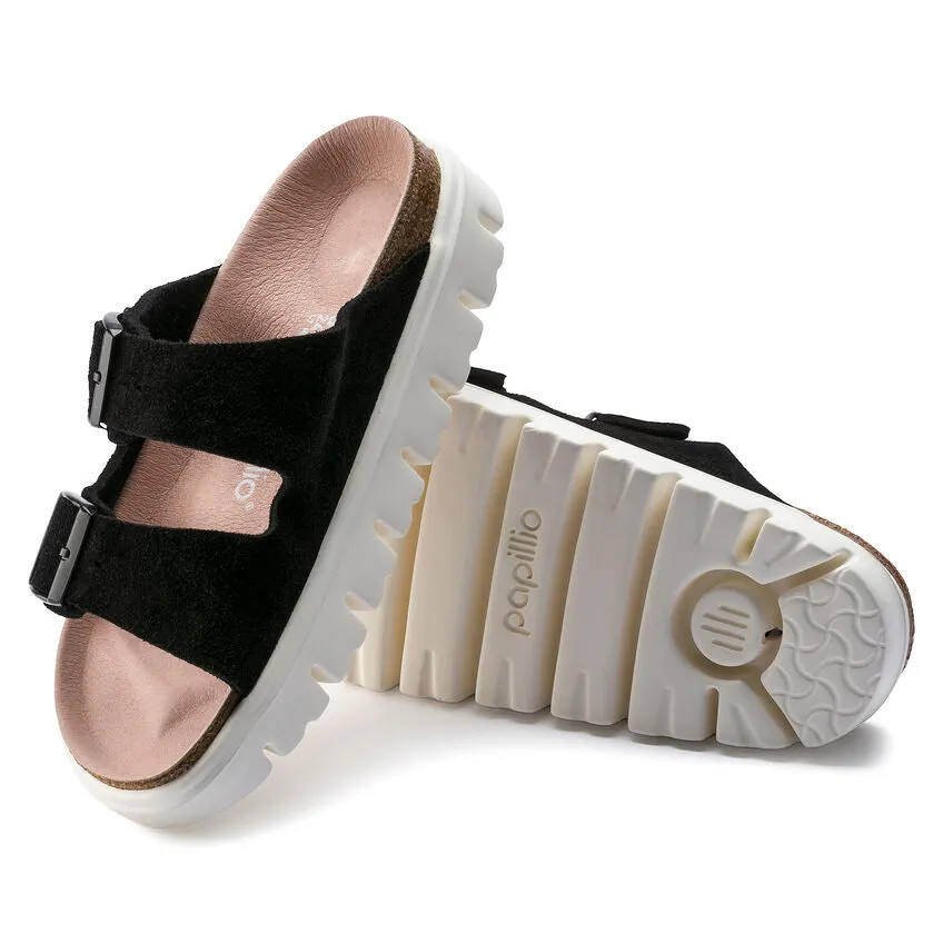 'Birkenstock' Women's Arizona Chunky Platform - Black