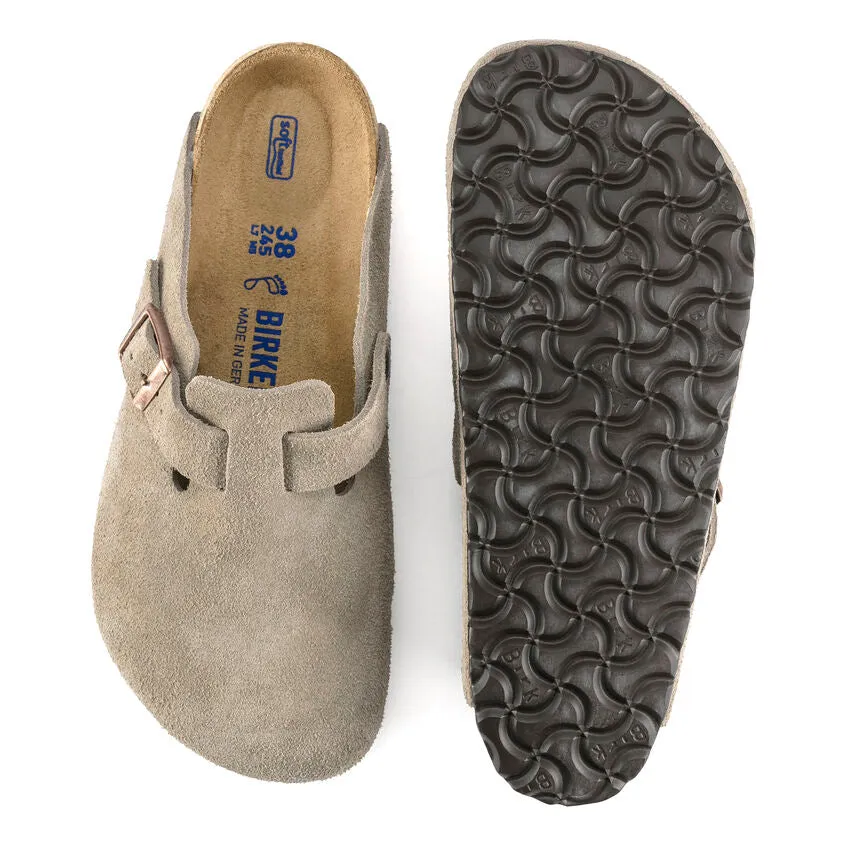 'Birkenstock' Women's Boston Soft Footbed Clog - Taupe