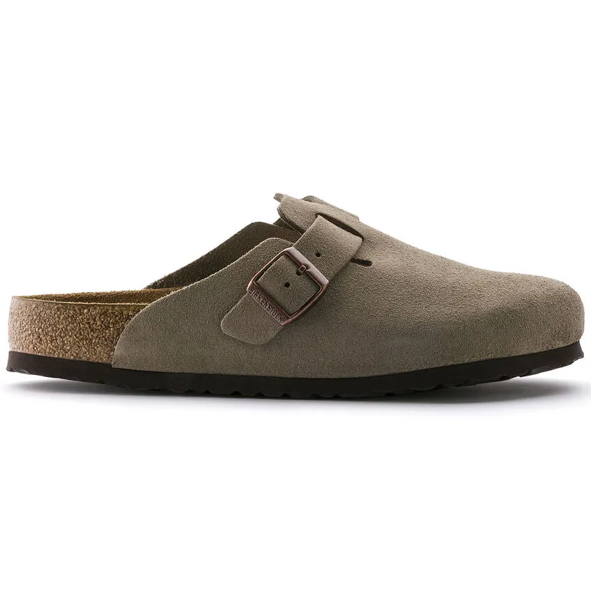 'Birkenstock' Women's Boston Soft Footbed Clog - Taupe