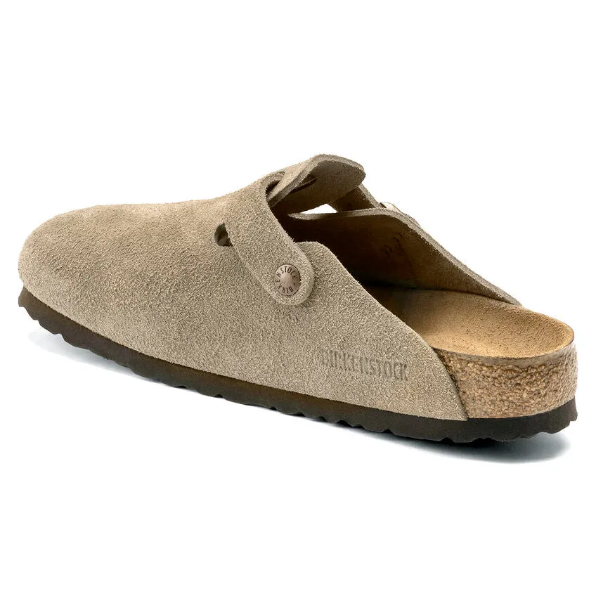 'Birkenstock' Women's Boston Soft Footbed Clog - Taupe