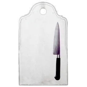 Black Knife Cutting Board