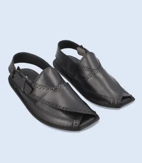 BM4546-BLACK-Men Peshawari's