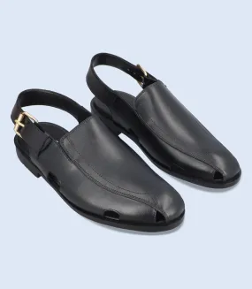 BM5607-BLACK-Men Peshawari