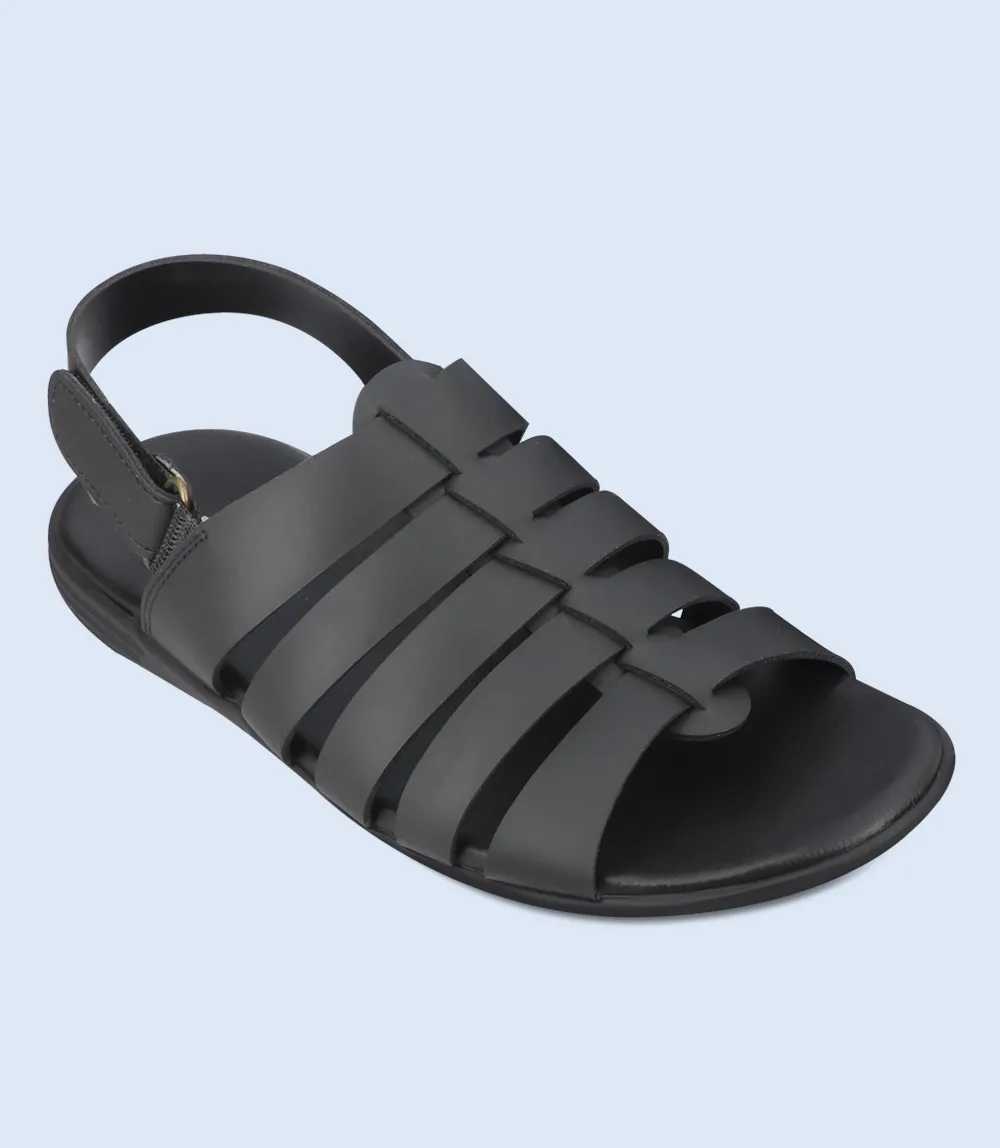 BM5674-BLACK-Men Sandals