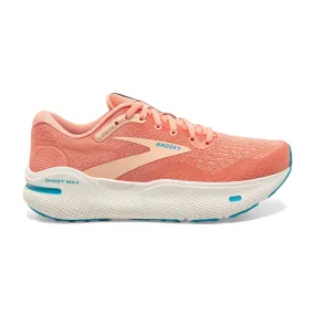 Brooks Ghost Max Women's Running Shoes SS24 Papaya/Apricot/Blue