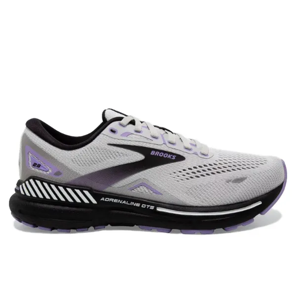 Brooks Women's Adrenaline GTS 23 Grey/Black/Purple