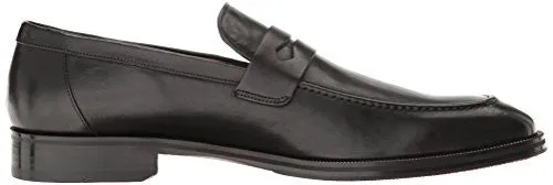 BRUNO MAGLI MEN'S ARCO PENNY LOAFER, BLACK, 10.5 M US