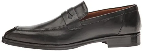 BRUNO MAGLI MEN'S ARCO PENNY LOAFER, BLACK, 10.5 M US