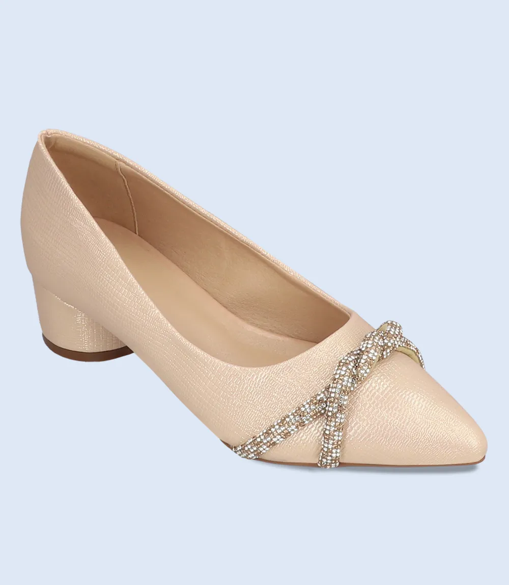 BW8627-GOLDEN-Women Casual Court Shoes