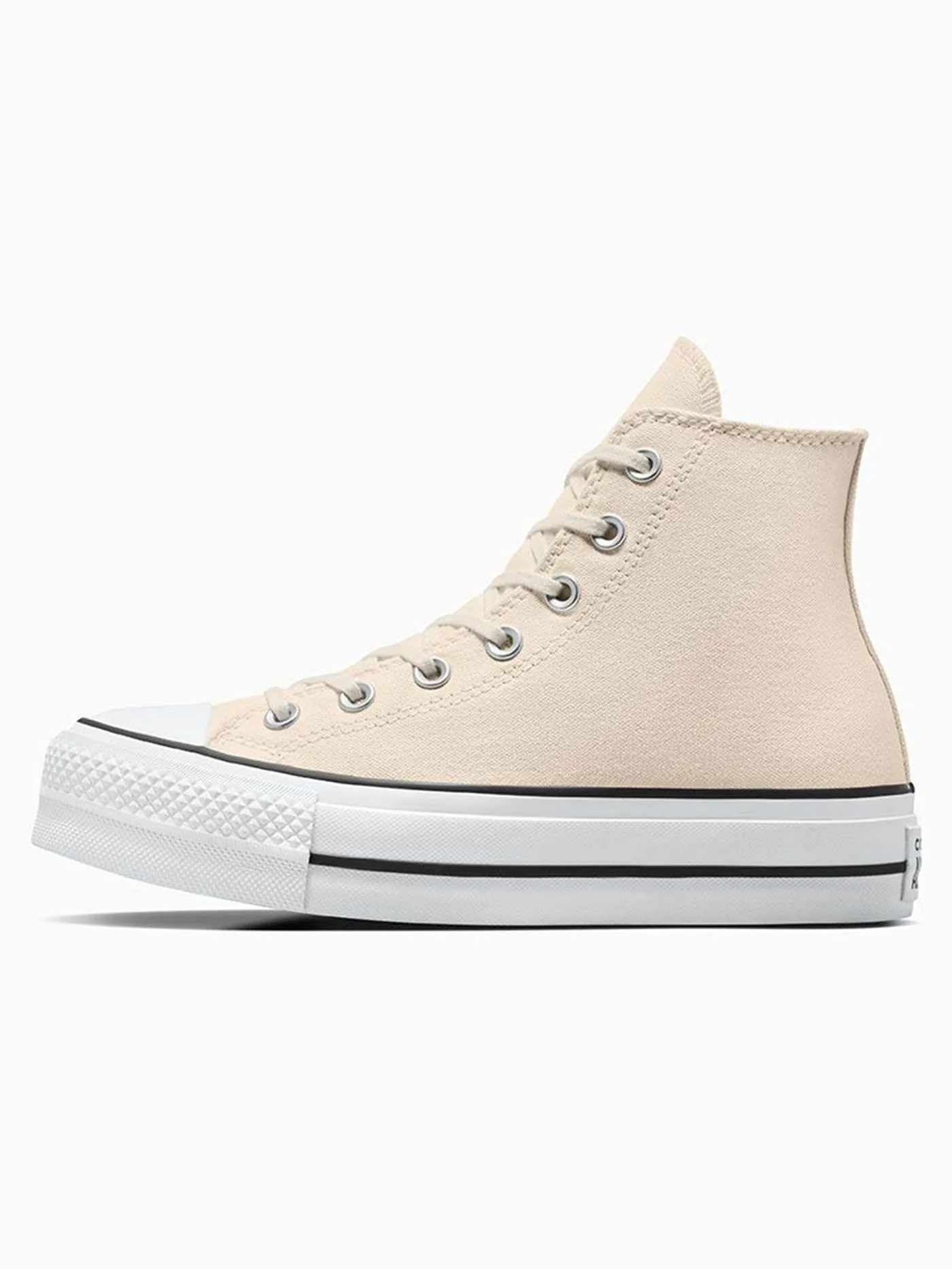 Chuck Taylor All Star Lift Platform Hi Natural Ivory/White/Black Shoes