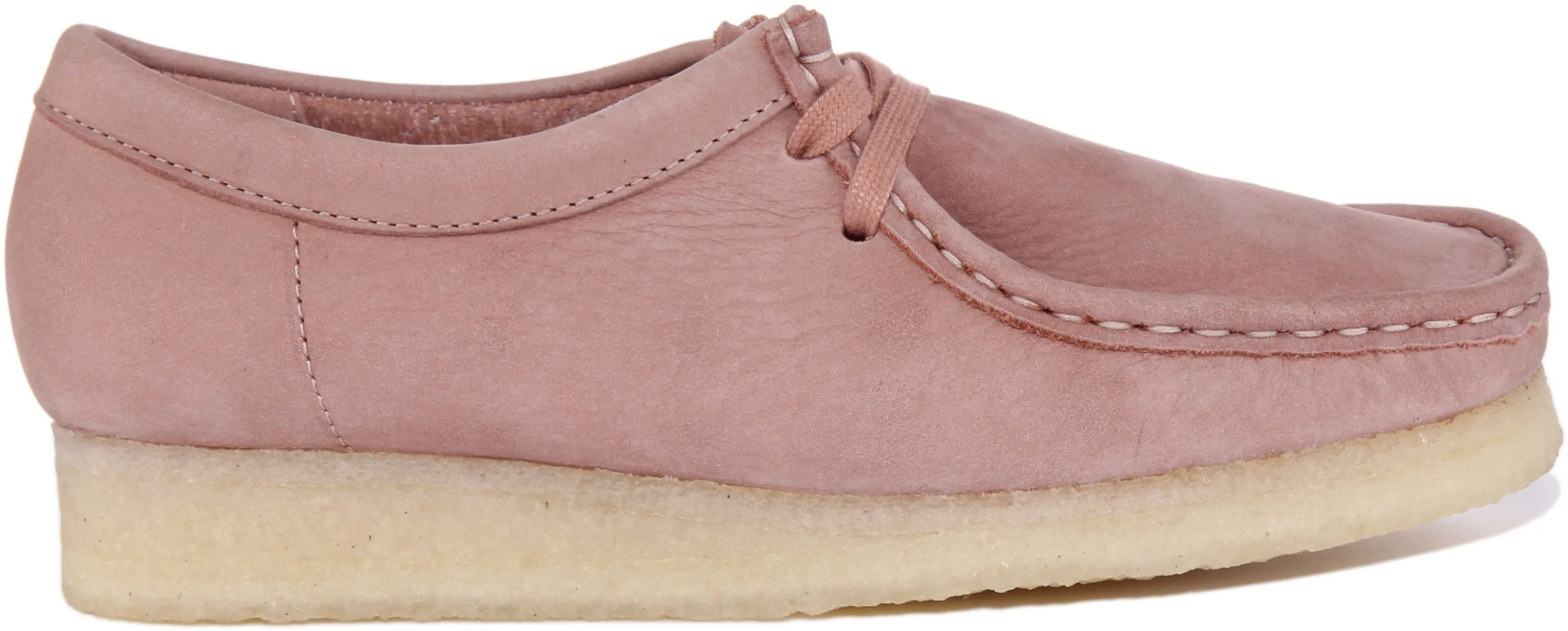 Clarks Originals Wallabee In Pink For Women