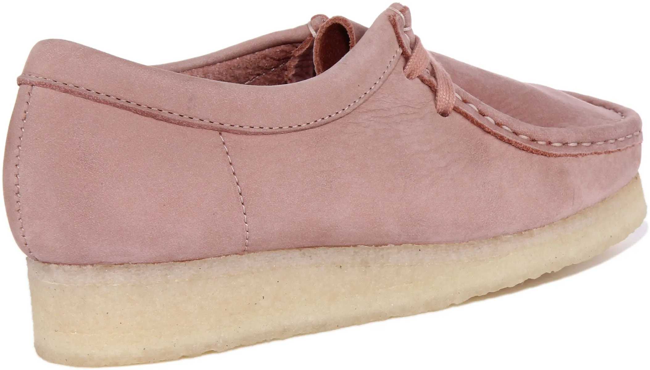 Clarks Originals Wallabee In Pink For Women