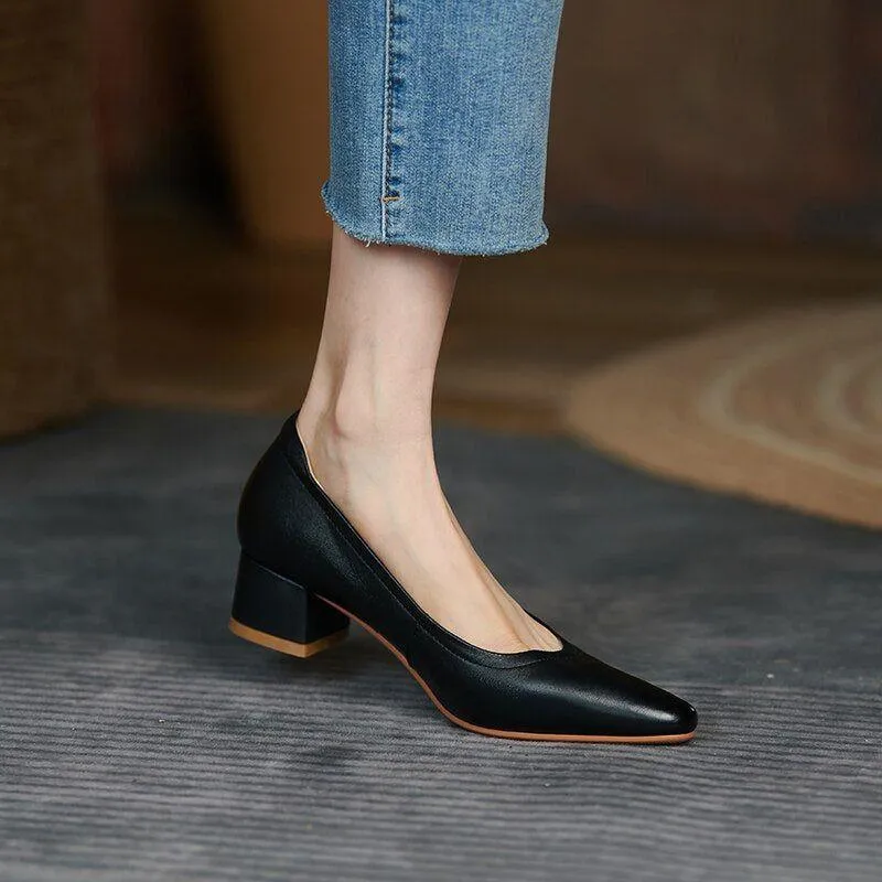 Comfortable High Heels Pumps - Women's Casual Shoes WC122