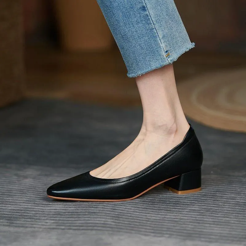 Comfortable High Heels Pumps - Women's Casual Shoes WC122