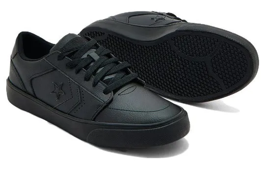 CONVERSE MEN'S BELMONT LOW BLACK SHOES