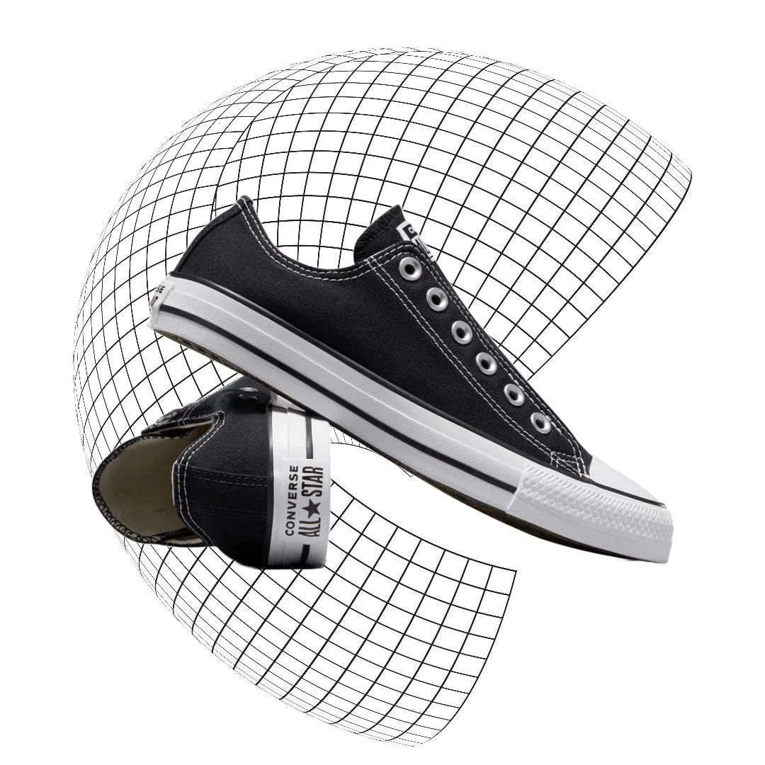 CONVERSE WOMEN'S CHUCK TAYLOR ALL STAR SLIP-ON BLACK SHOES