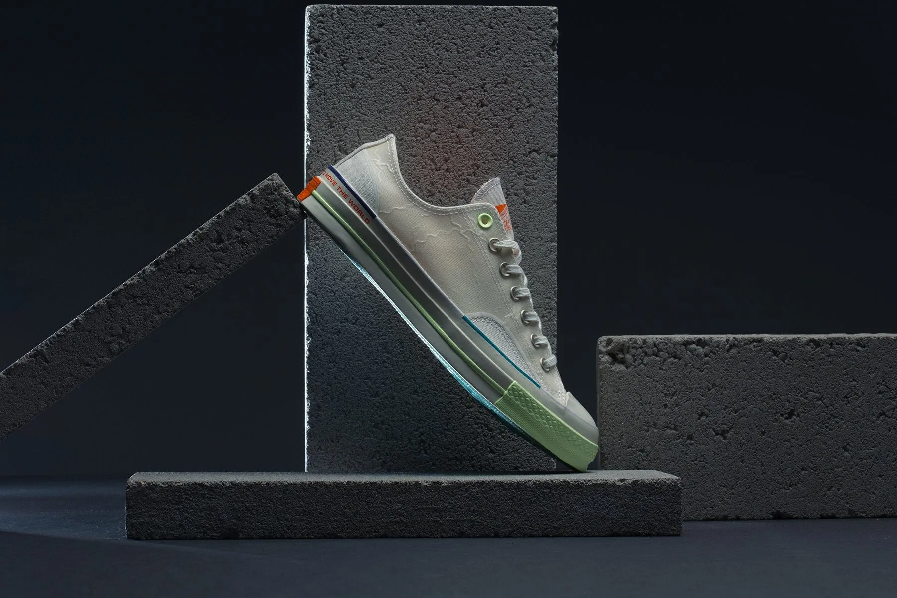 Converse x Pigalle Chuck 70 Ox - White/Vast Grey/Barely Volt