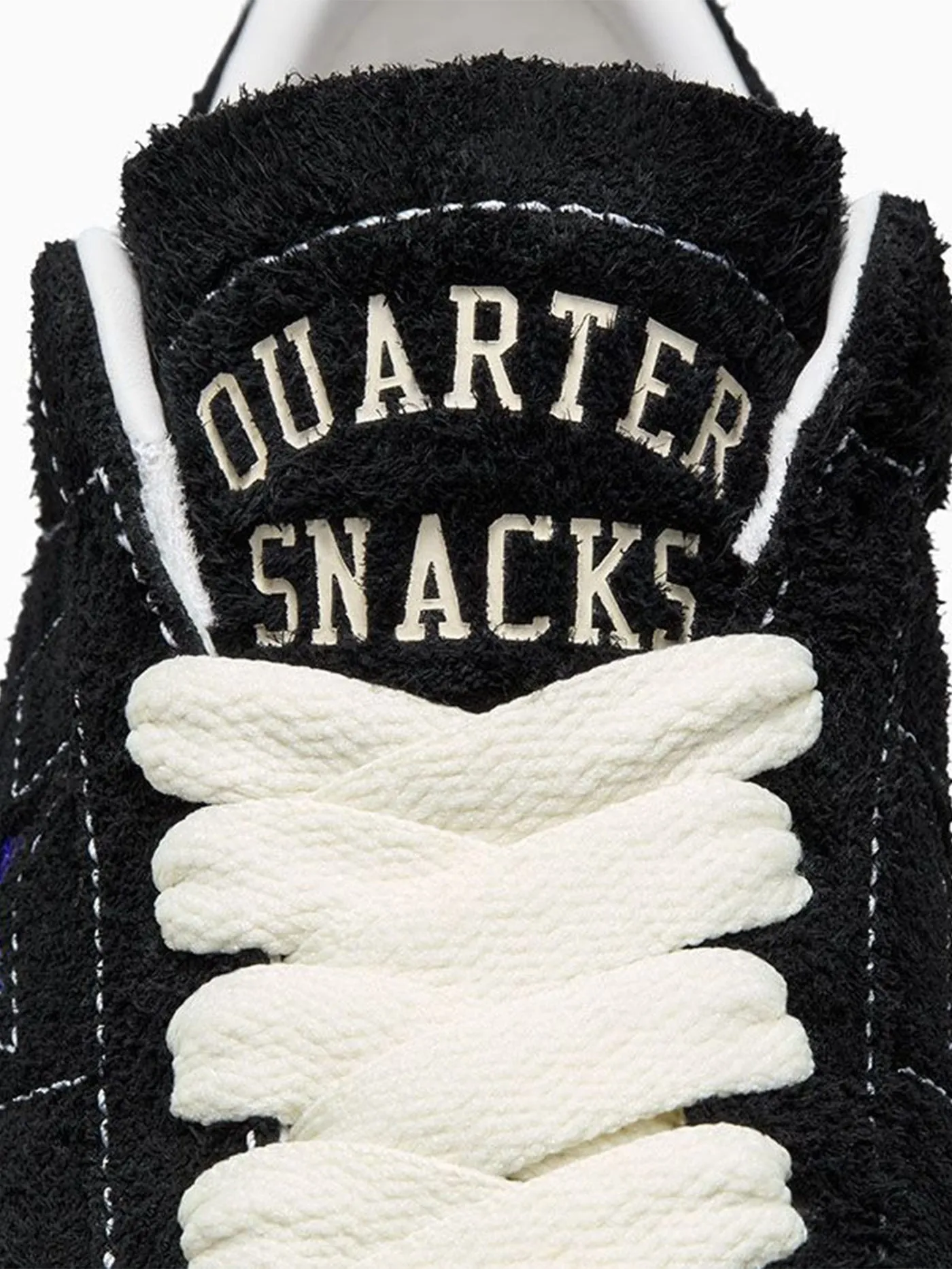 Converse x Quartersnacks One Star Pro Black/Egret/Hyper Blue Shoes