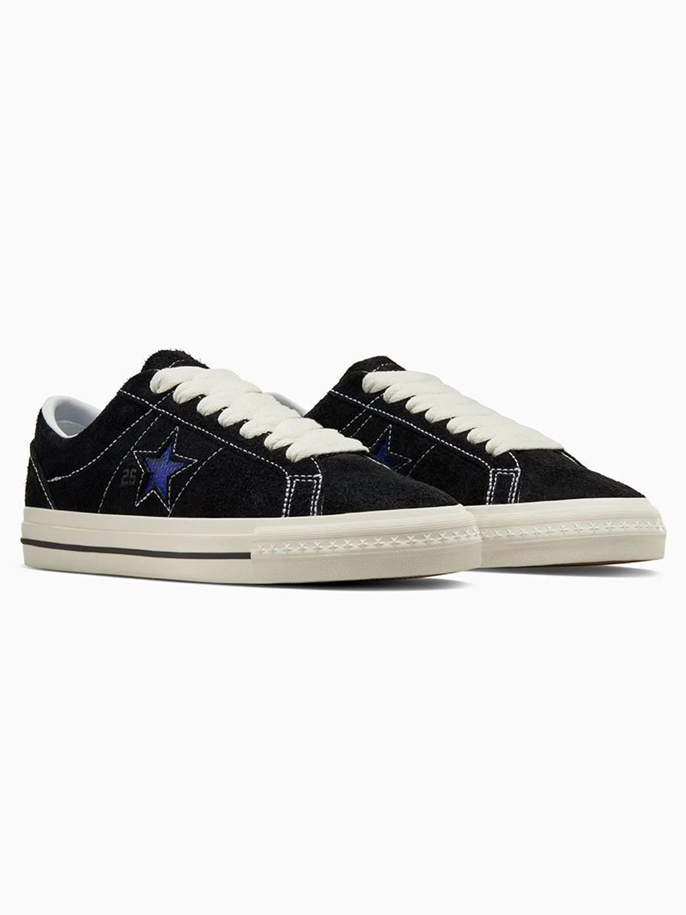 Converse x Quartersnacks One Star Pro Black/Egret/Hyper Blue Shoes