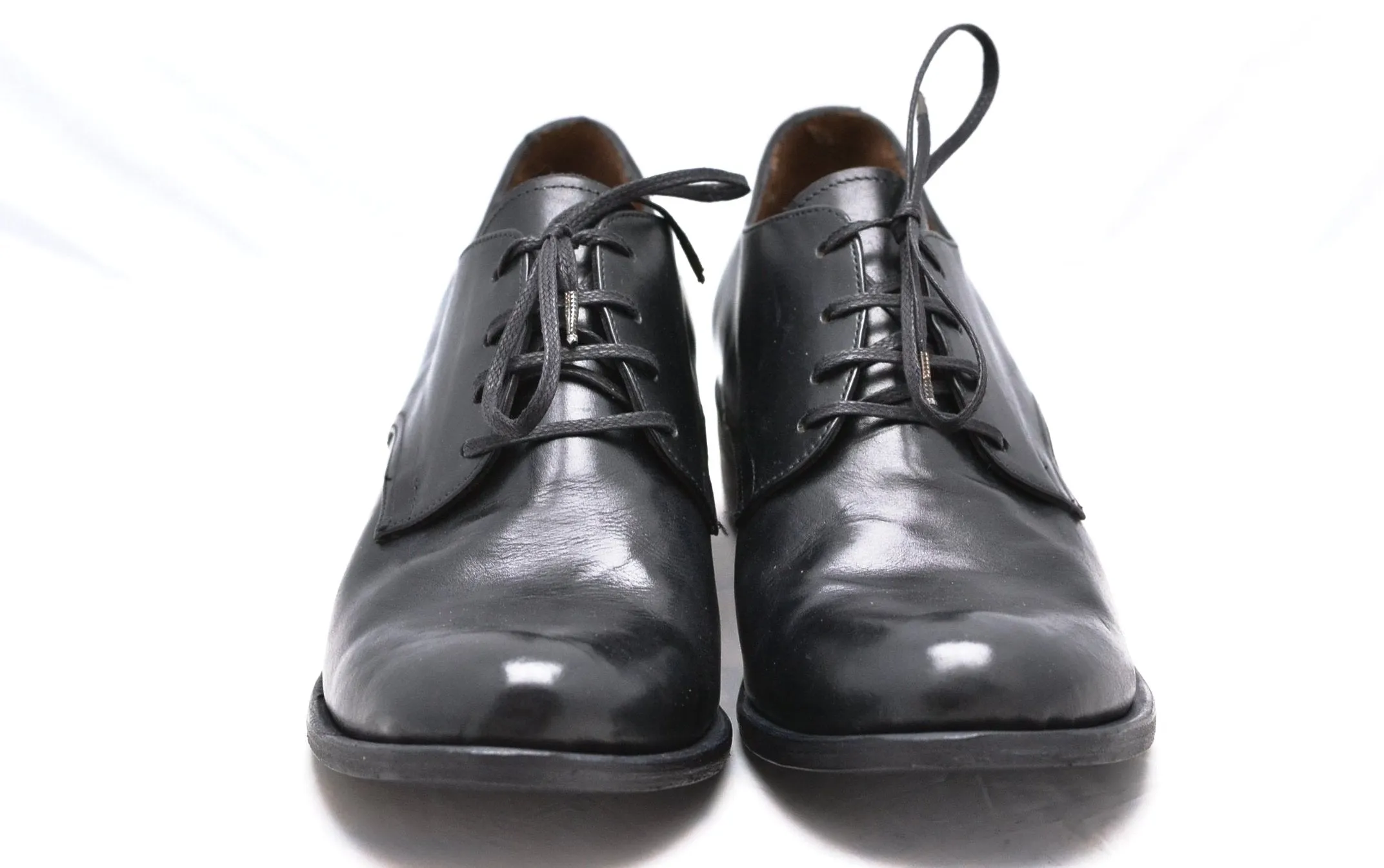 Derby Shoe | Black | Calf