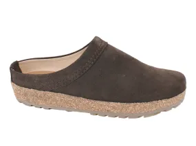 Haflinger Leather Clogs Malmo Brown 916