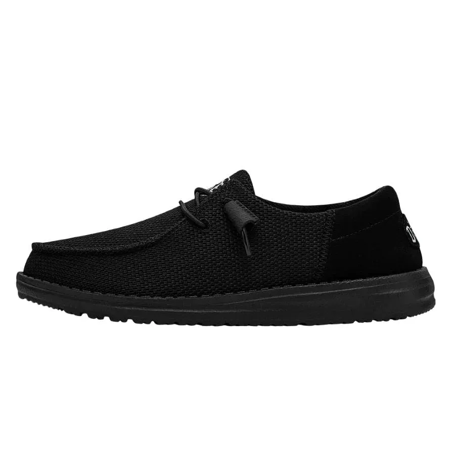 Hey Dude Womens Wendy Funk Mono Slip-On Shoes - Black