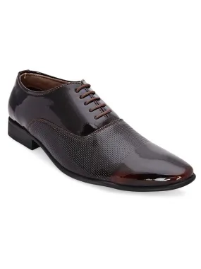 Hyde Brown Patent Formal Shoes