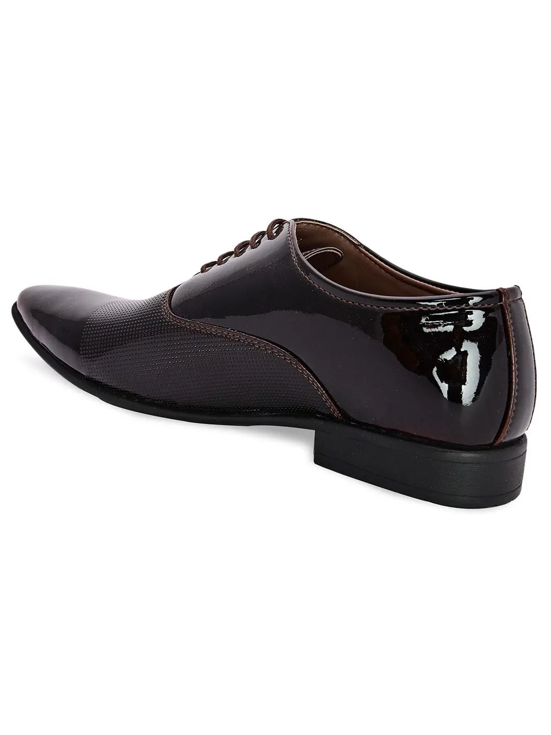 Hyde Brown Patent Formal Shoes