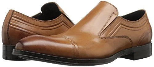 KENNETH COLE NEW YORK MEN'S CHANGE TUNE SLIP-ON LOAFER, COGNAC, 12 M US