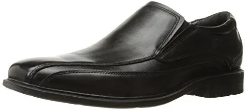 KENNETH COLE REACTION MEN'S IN BALANCE SLIP-ON LOAFER, BLACK, 7.5 M US