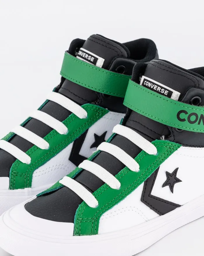 Kid Pro Blaze Strap Hi | White/Green/Black