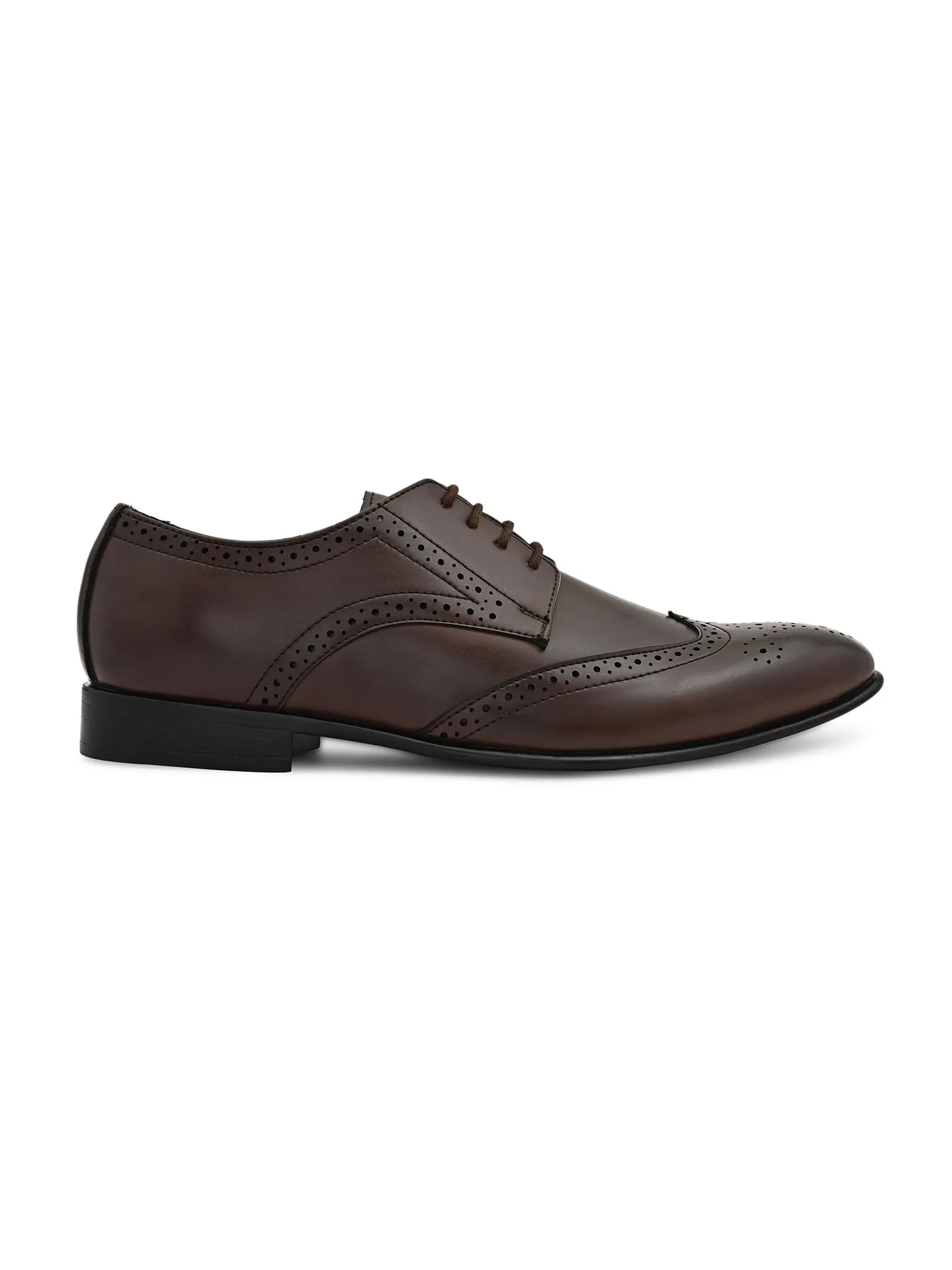 Men Formal Dark Brown Brogues